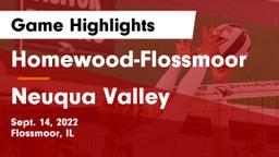 Homewood-Flossmoor  vs Neuqua Valley  Game Highlights - Sept. 14, 2022