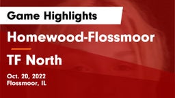 Homewood-Flossmoor  vs TF North Game Highlights - Oct. 20, 2022