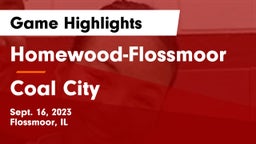 Homewood-Flossmoor  vs Coal City  Game Highlights - Sept. 16, 2023