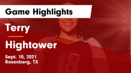 Terry  vs Hightower  Game Highlights - Sept. 10, 2021