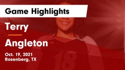 Terry  vs Angleton  Game Highlights - Oct. 19, 2021
