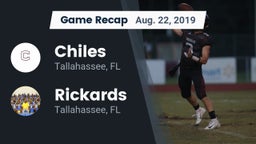 Recap: Chiles  vs. Rickards  2019