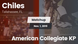 Matchup: Chiles  vs. American Collegiate KP 2019