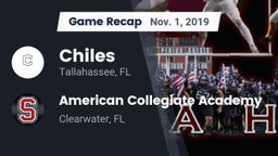 Recap: Chiles  vs. American Collegiate Academy 2019