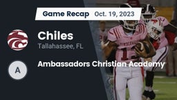 Recap: Chiles  vs. Ambassadors Christian Academy 2023