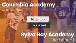 Matchup: Columbia Academy vs. Sylva Bay Academy  2017