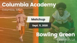Matchup: Columbia Academy vs. Bowling Green  2020