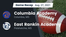 Recap: Columbia Academy  vs. East Rankin Academy  2021