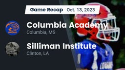 Recap: Columbia Academy  vs. Silliman Institute  2023