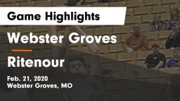 Webster Groves  vs Ritenour  Game Highlights - Feb. 21, 2020
