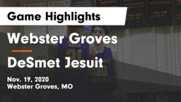 Webster Groves  vs DeSmet Jesuit  Game Highlights - Nov. 19, 2020