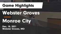 Webster Groves  vs Monroe City  Game Highlights - Dec. 18, 2021