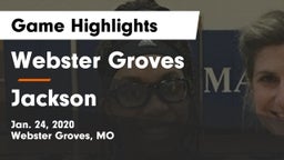 Webster Groves  vs Jackson  Game Highlights - Jan. 24, 2020