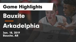 Bauxite  vs Arkadelphia  Game Highlights - Jan. 18, 2019