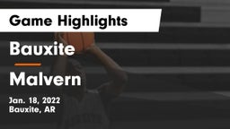 Bauxite  vs Malvern  Game Highlights - Jan. 18, 2022