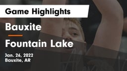Bauxite  vs Fountain Lake  Game Highlights - Jan. 26, 2022