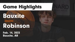 Bauxite  vs Robinson  Game Highlights - Feb. 14, 2023