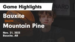 Bauxite  vs Mountain Pine  Game Highlights - Nov. 21, 2023