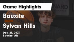 Bauxite  vs Sylvan Hills  Game Highlights - Dec. 29, 2023