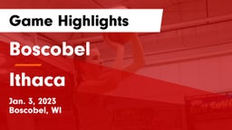 Boscobel  vs Ithaca  Game Highlights - Jan. 3, 2023