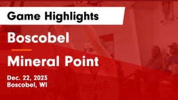 Boscobel  vs Mineral Point  Game Highlights - Dec. 22, 2023