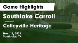 Southlake Carroll  vs Colleyville Heritage  Game Highlights - Nov. 16, 2021