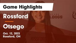 Rossford  vs Otsego  Game Highlights - Oct. 12, 2023