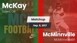 Matchup: McKay  vs. McMinnville  2017