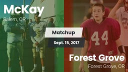 Matchup: McKay  vs. Forest Grove  2017