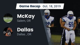 Recap: McKay  vs. Dallas  2019