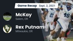 Recap: McKay  vs. Rex Putnam  2021