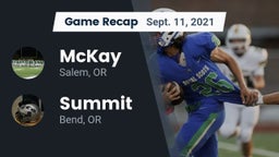 Recap: McKay  vs. Summit  2021