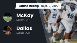 Recap: McKay  vs. Dallas  2022