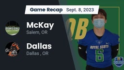 Recap: McKay  vs. Dallas  2023
