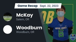 Recap: McKay  vs. Woodburn  2023