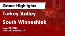 Turkey Valley  vs South Winneshiek  Game Highlights - Nov. 28, 2023
