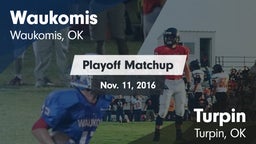 Matchup: Waukomis  vs. Turpin  2016