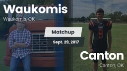 Matchup: Waukomis  vs. Canton  2017