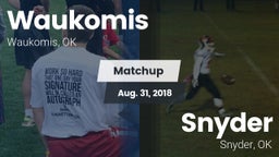 Matchup: Waukomis  vs. Snyder  2018