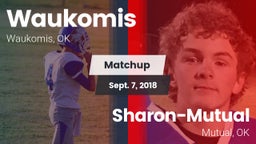 Matchup: Waukomis  vs. Sharon-Mutual  2018
