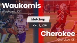 Matchup: Waukomis  vs. Cherokee  2018