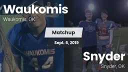 Matchup: Waukomis  vs. Snyder  2019