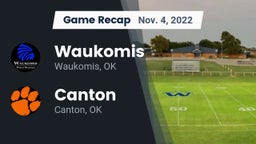 Recap: Waukomis  vs. Canton  2022