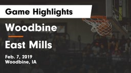 Woodbine  vs East Mills  Game Highlights - Feb. 7, 2019