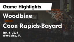 Woodbine  vs Coon Rapids-Bayard  Game Highlights - Jan. 8, 2021