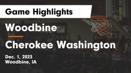 Woodbine  vs Cherokee Washington  Game Highlights - Dec. 1, 2023