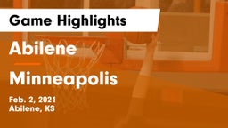 Abilene  vs Minneapolis  Game Highlights - Feb. 2, 2021
