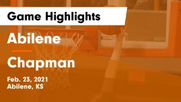 Abilene  vs Chapman  Game Highlights - Feb. 23, 2021