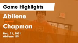 Abilene  vs Chapman  Game Highlights - Dec. 21, 2021