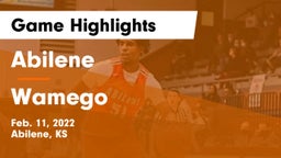 Abilene  vs Wamego  Game Highlights - Feb. 11, 2022